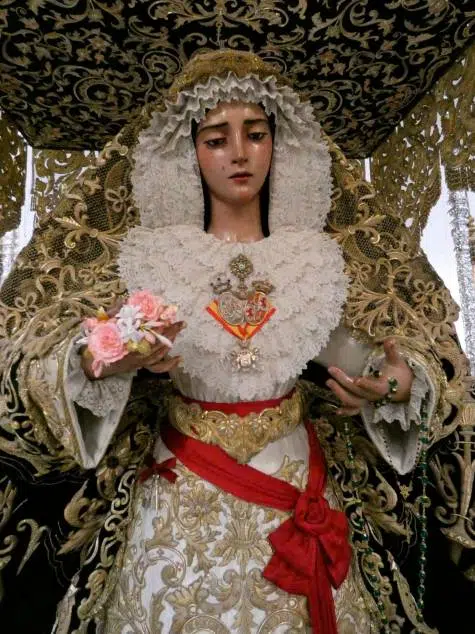 Imagen de la Virgen de Gracia y Esperanza de San Roque