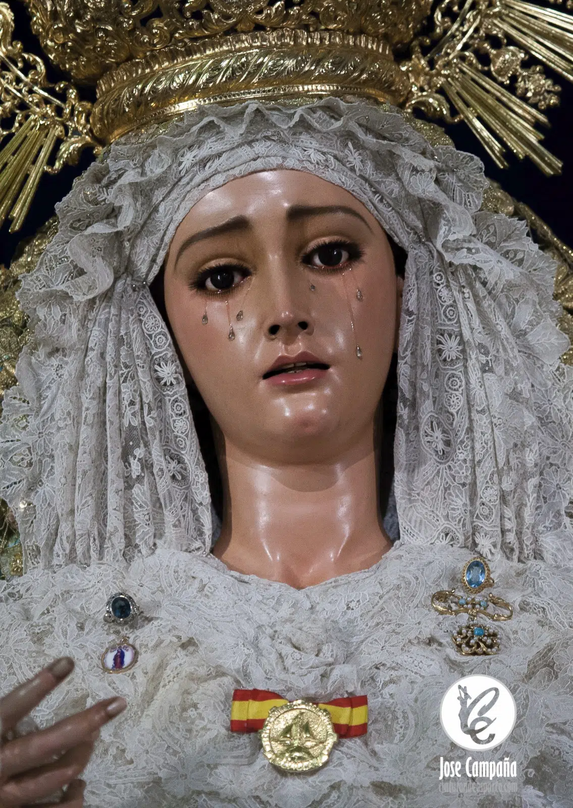 Imagen de la Virgen de Guadalupe de Las Aguas