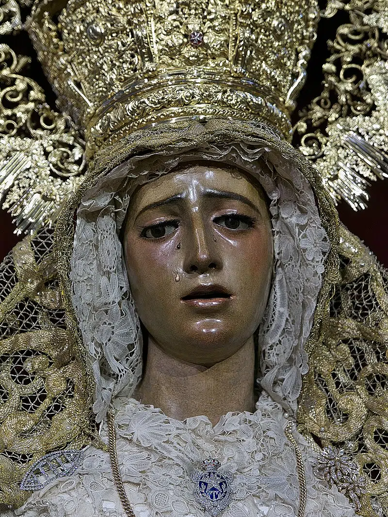 Imagen de la Virgen de la Amargura Sevilla