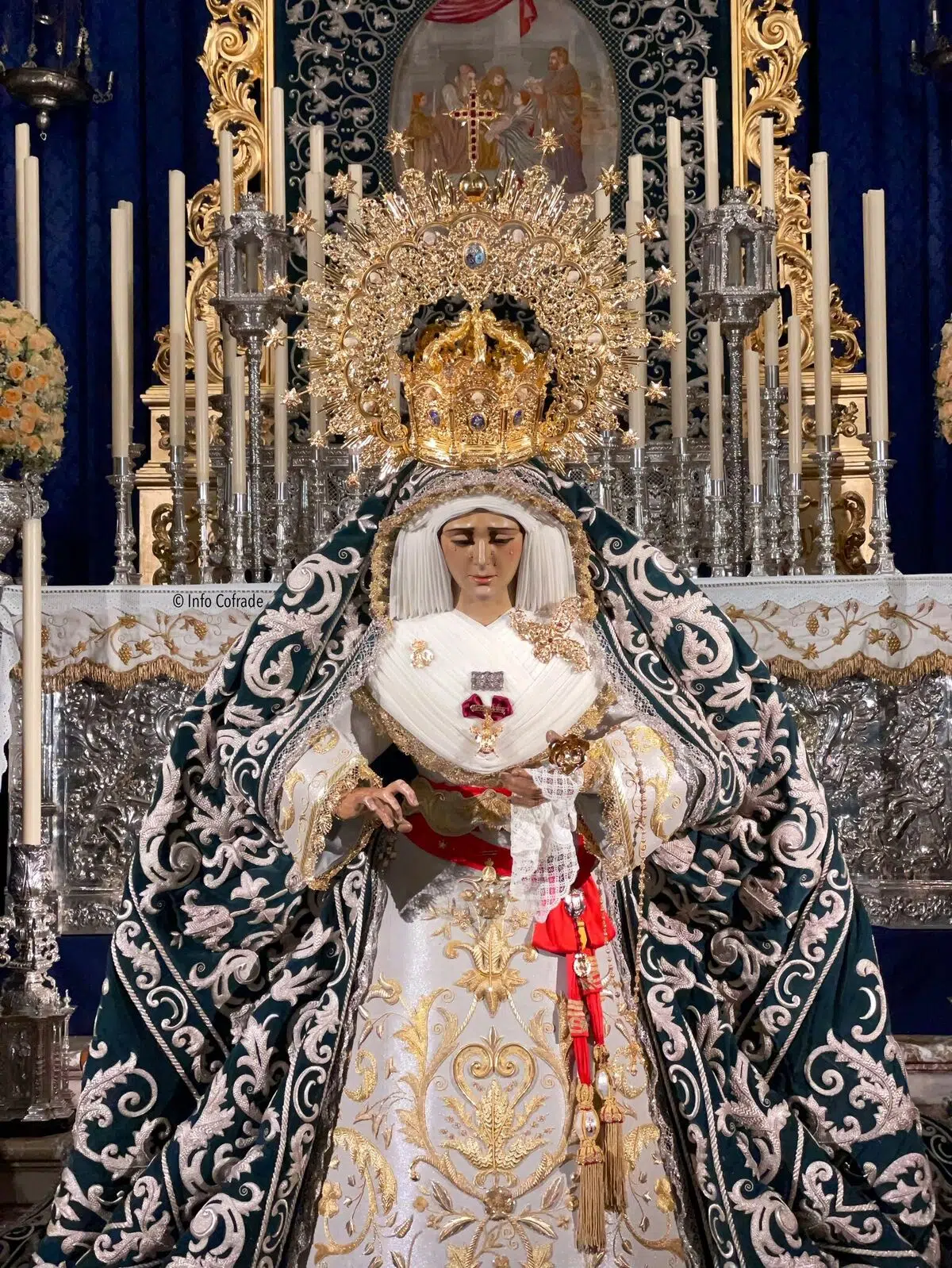 Imagen de la Virgen de la Candelaria Sevilla