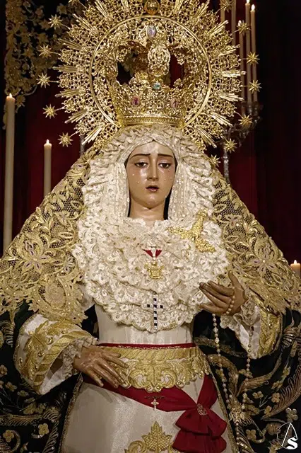 Imagen de la Virgen de la Caridad de El Baratillo