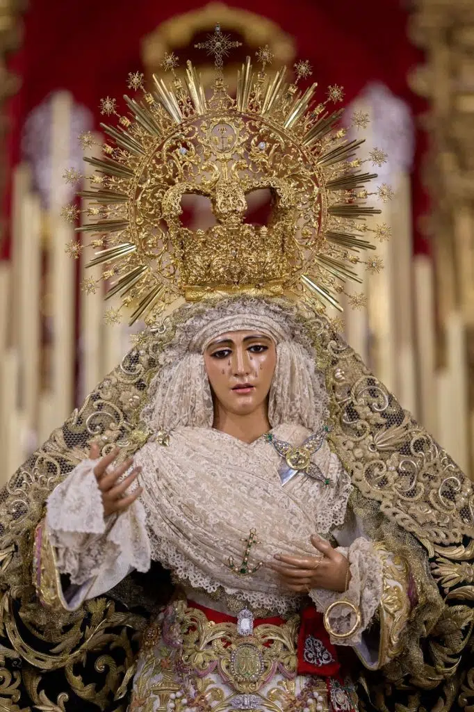Imagen de la Virgen de la Esperanza de La Esperanza de Triana