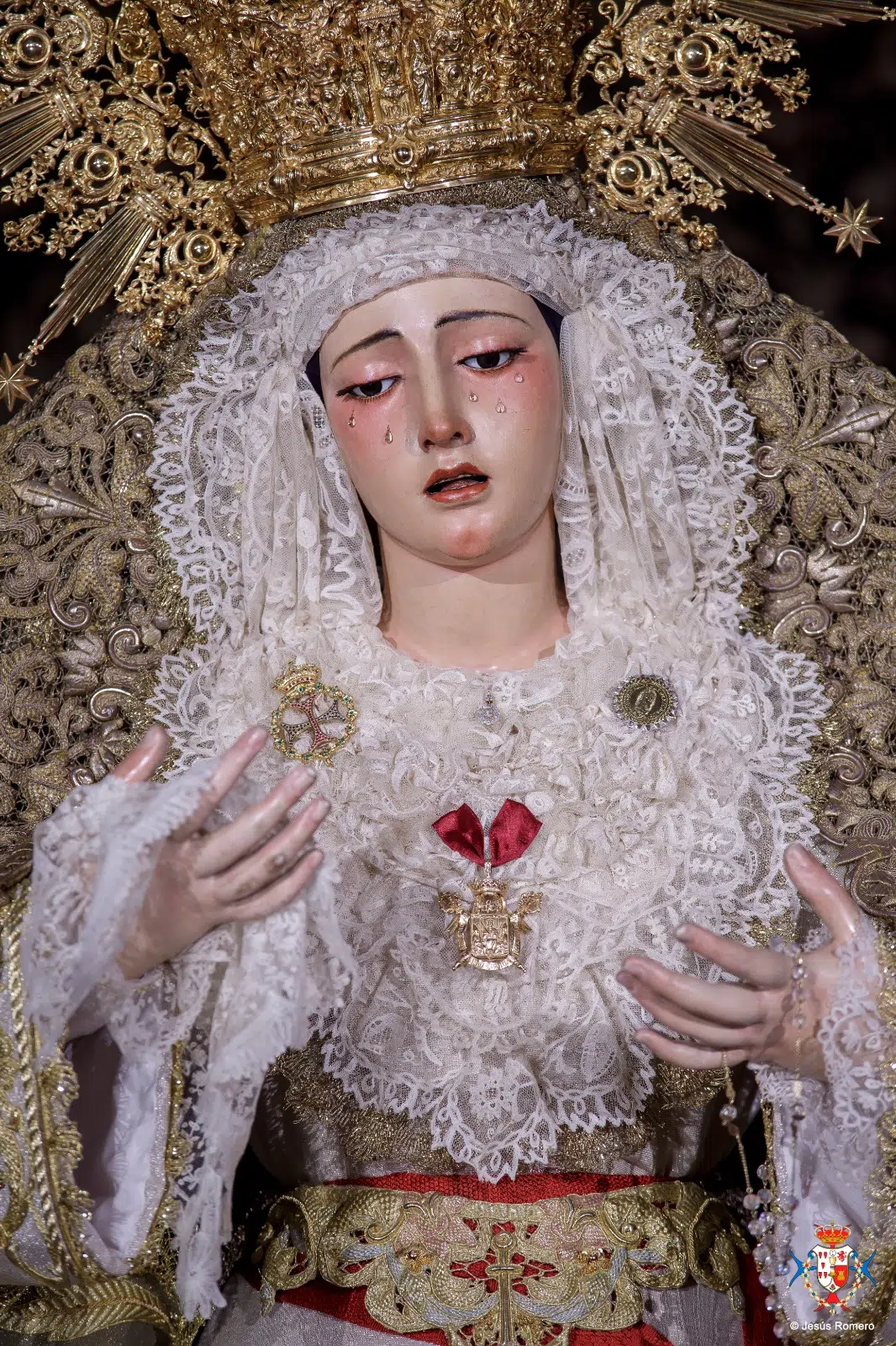 Imagen de la Virgen de la Esperanza de La Trinidad