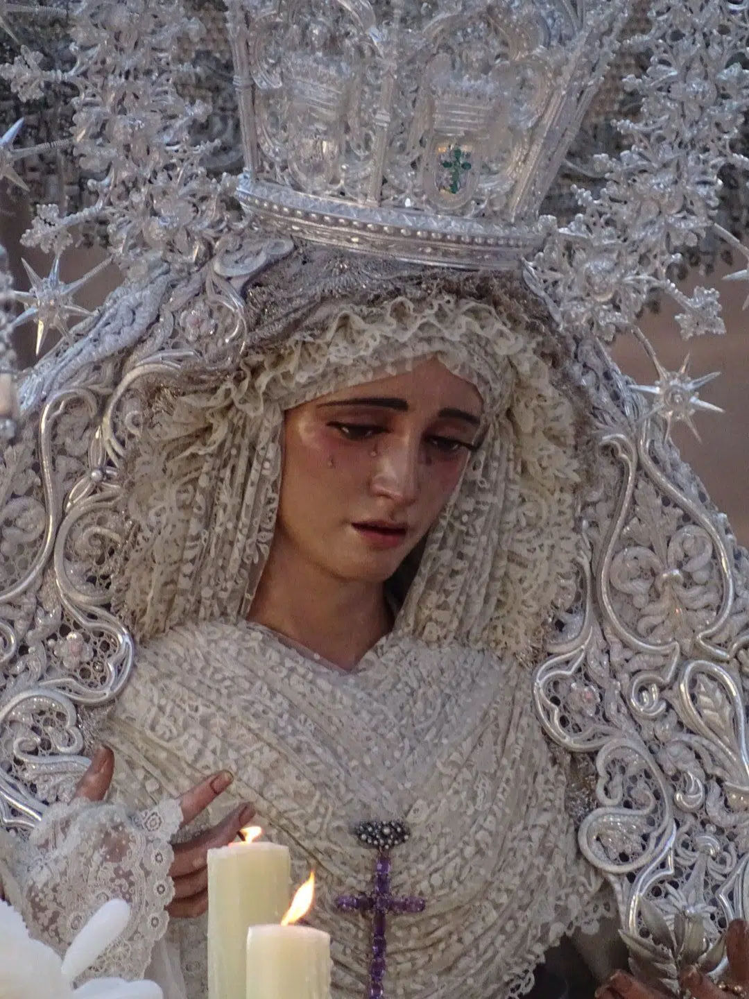 Imagen de la Virgen de la Paz Sevill