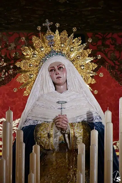 Imagen de la Virgen de las Aguas de El Museo