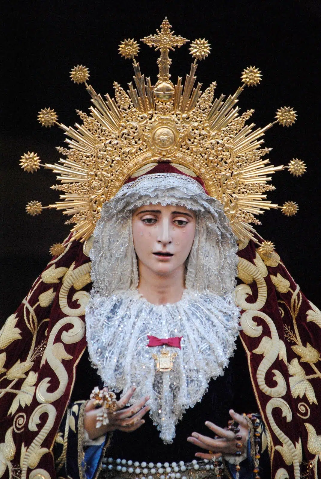 Imagen de la Virgen de los Dolores de El Cerro