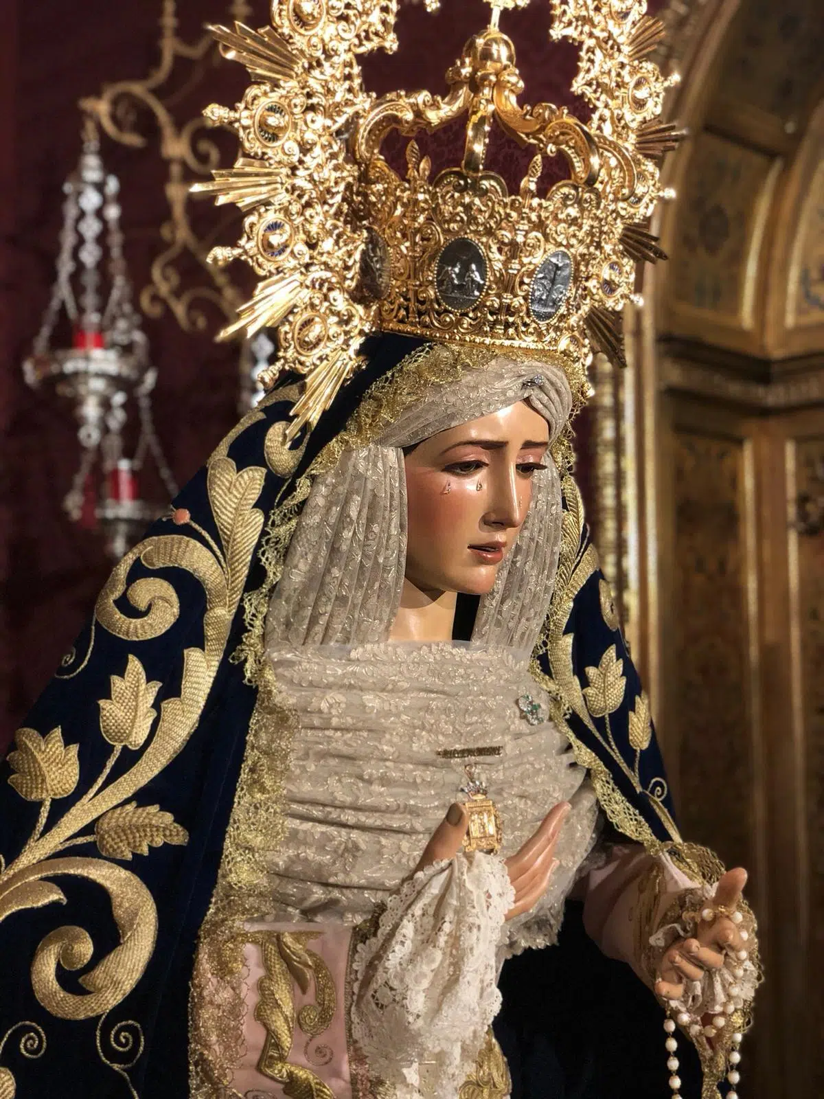 Imagen de la Virgen del Dulce Nombre Sevilla