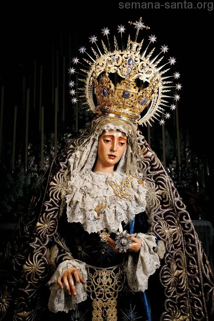 Imagen de la Virgen del Valle de la Hermandad del Valle