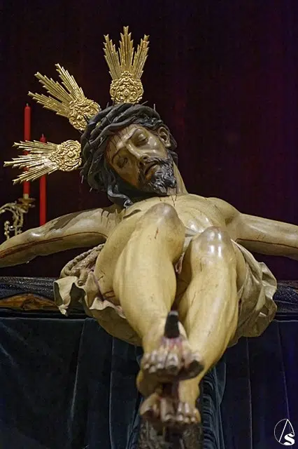 Imagen del Cristo de la Salud de San Bernardo
