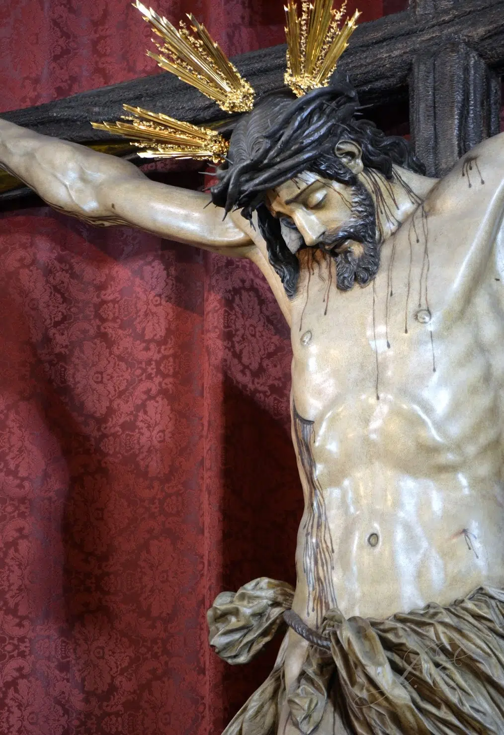 Imagen del Cristo del Desamparo y Abandono de El Cerro