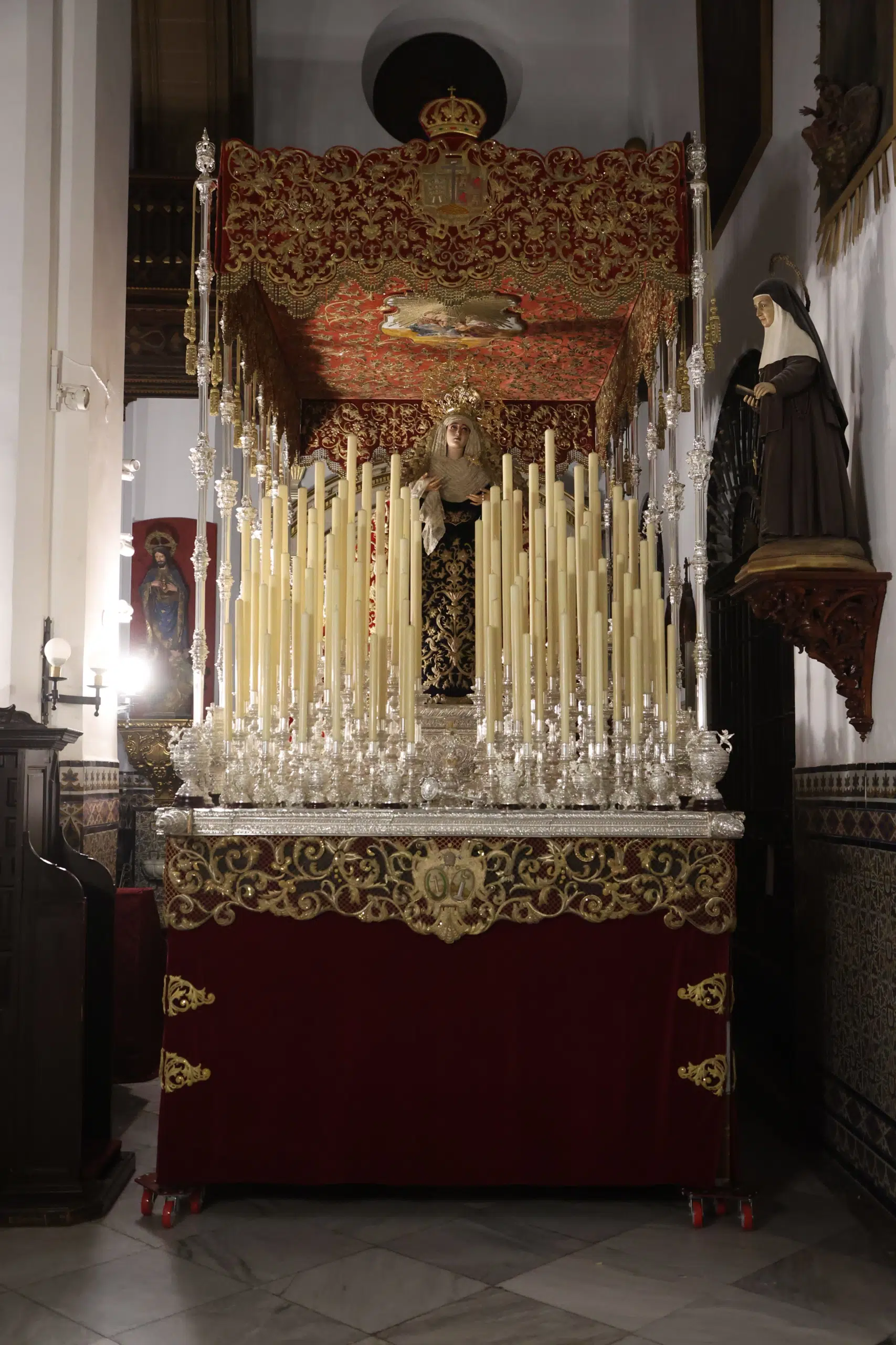 Palio de la Madre de Dios de la Palma de El Cristo de Burgos