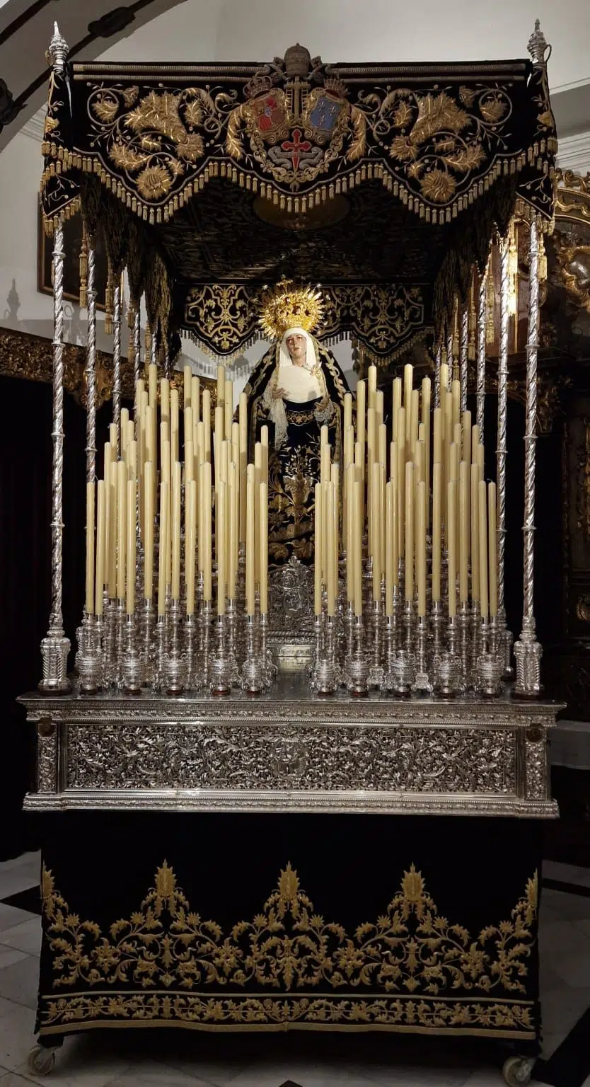 Palio de la Virgen del Mayor Dolor en su Soledad de La Carreteria