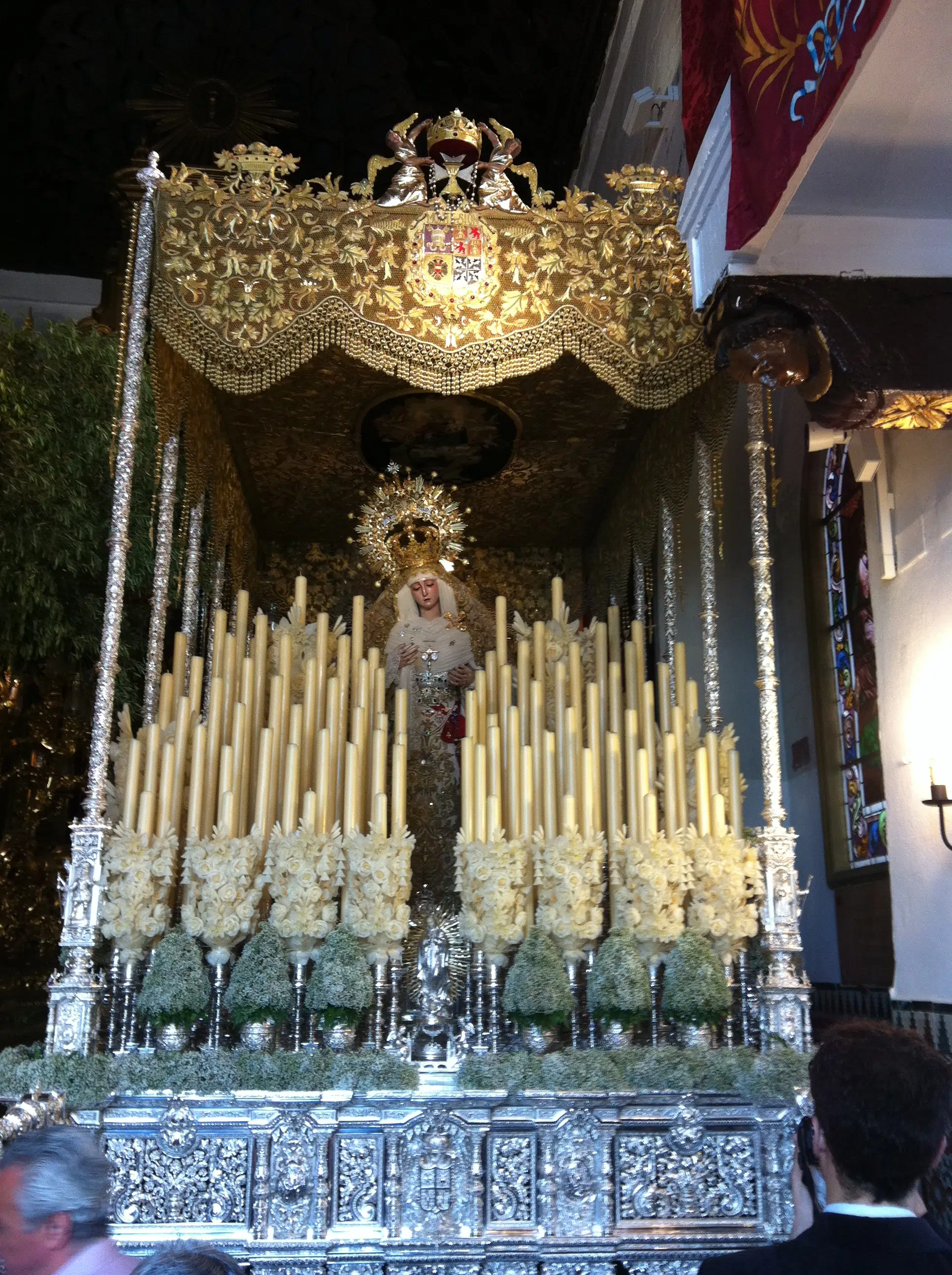 Palio de la Virgen del Rosario de Monte Sion scaled