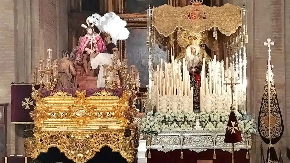Pasos titulares de la Hermandad de San Esteban de Sevilla