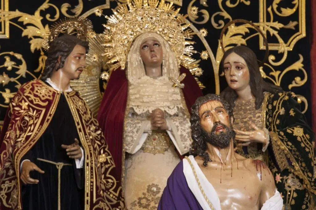 Imágenes titulares de la Hermandad de Jesús Despojado de Sevilla