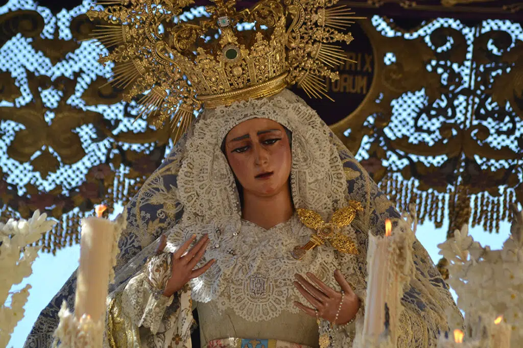 Virgen de las Angustias de la Hermandad de los Gitanos Sevilla