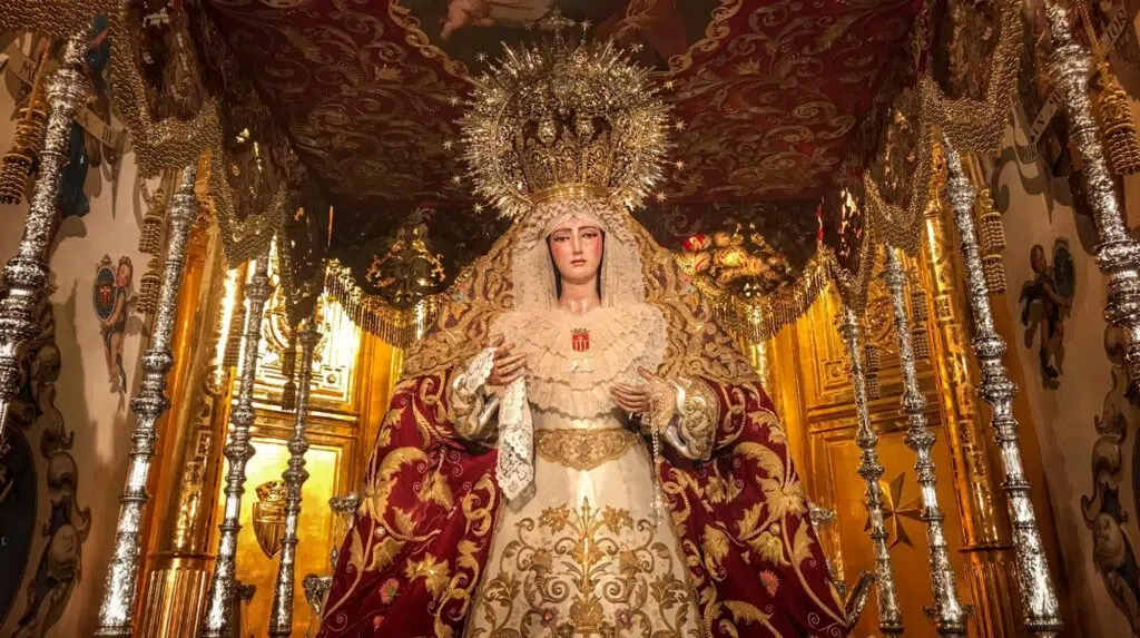 Virgen de las Mercedes de Santa Genoveva Sevilla