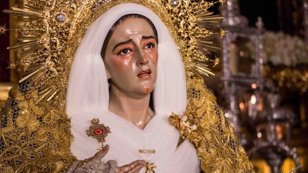 Virgen de los Dolores y Misericordia de Jesus Despojado Sevilla