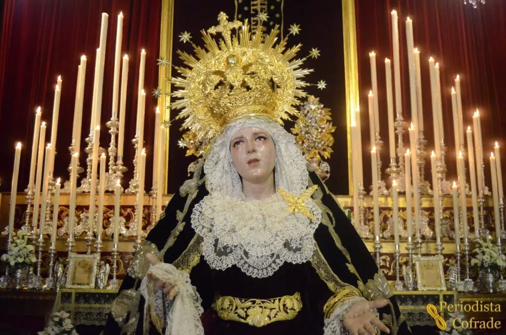 Virgen del Mayor Dolor en su Soledad de La Carreteria Sevilla