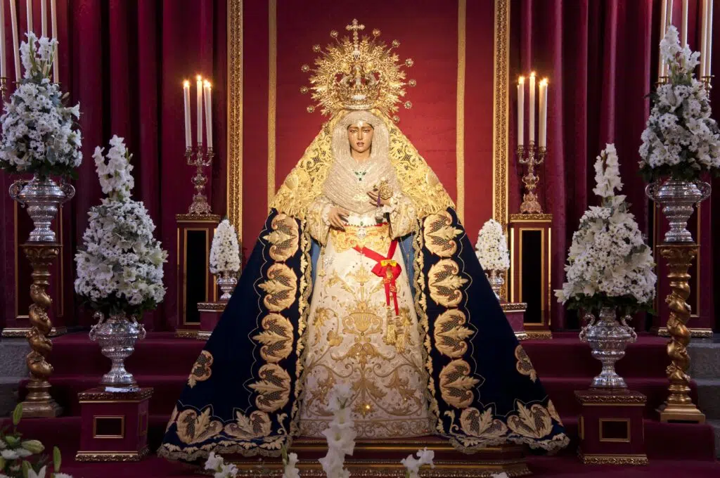 Virgen del Rosario Doloroso de San Pablo Sevilla