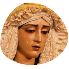 María Santísima de la Caridad en su Soledad (El Baratillo)