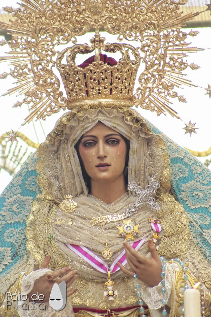 Imagen de la Virgen del Dulce Nombre de Malaga