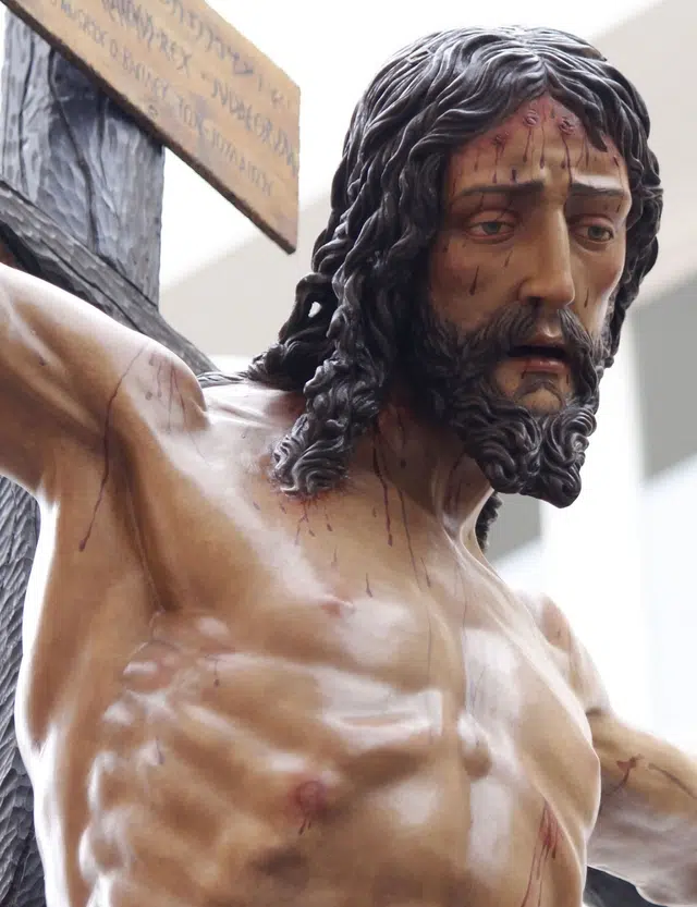 Imagen del Cristo de la Crucifixion de Malaga