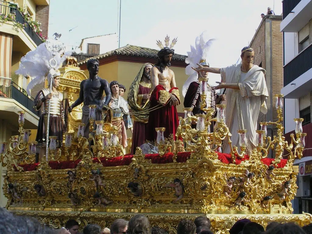 Presentacion de Jesus al Pueblo de la Hermandad de San Benito Sevilla