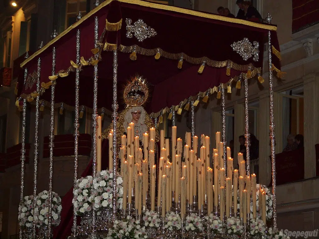 Virgen de las Angustias de la Cofradia del Descendimiento de Malaga