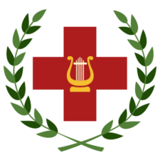 Escudo de la Banda de Música de la Cruz Roja
