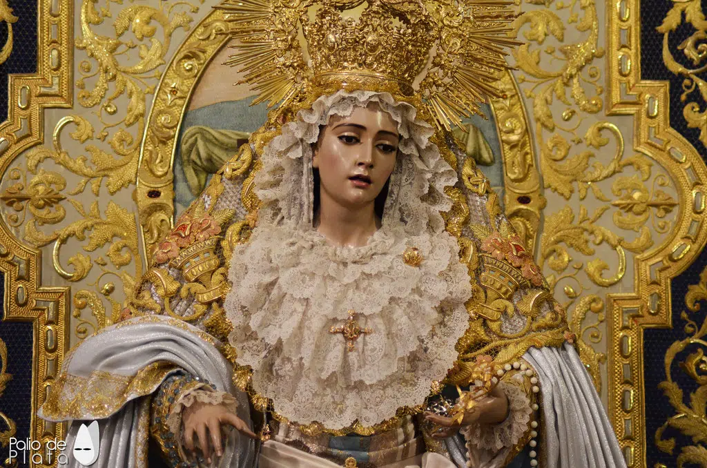 Maria Santisima Reina de los Cielos Agrupacion de Cofradias de Malaga