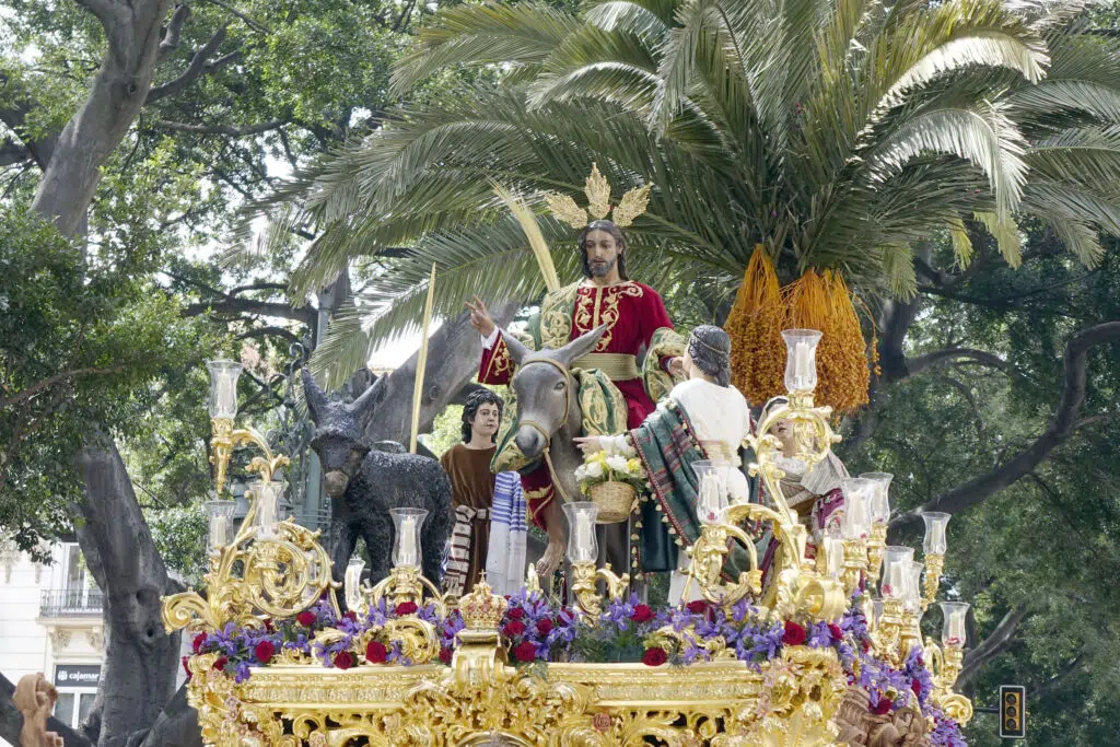 Nuestro Padre Jesus a su Entrada en Jerusalen La Pollinica