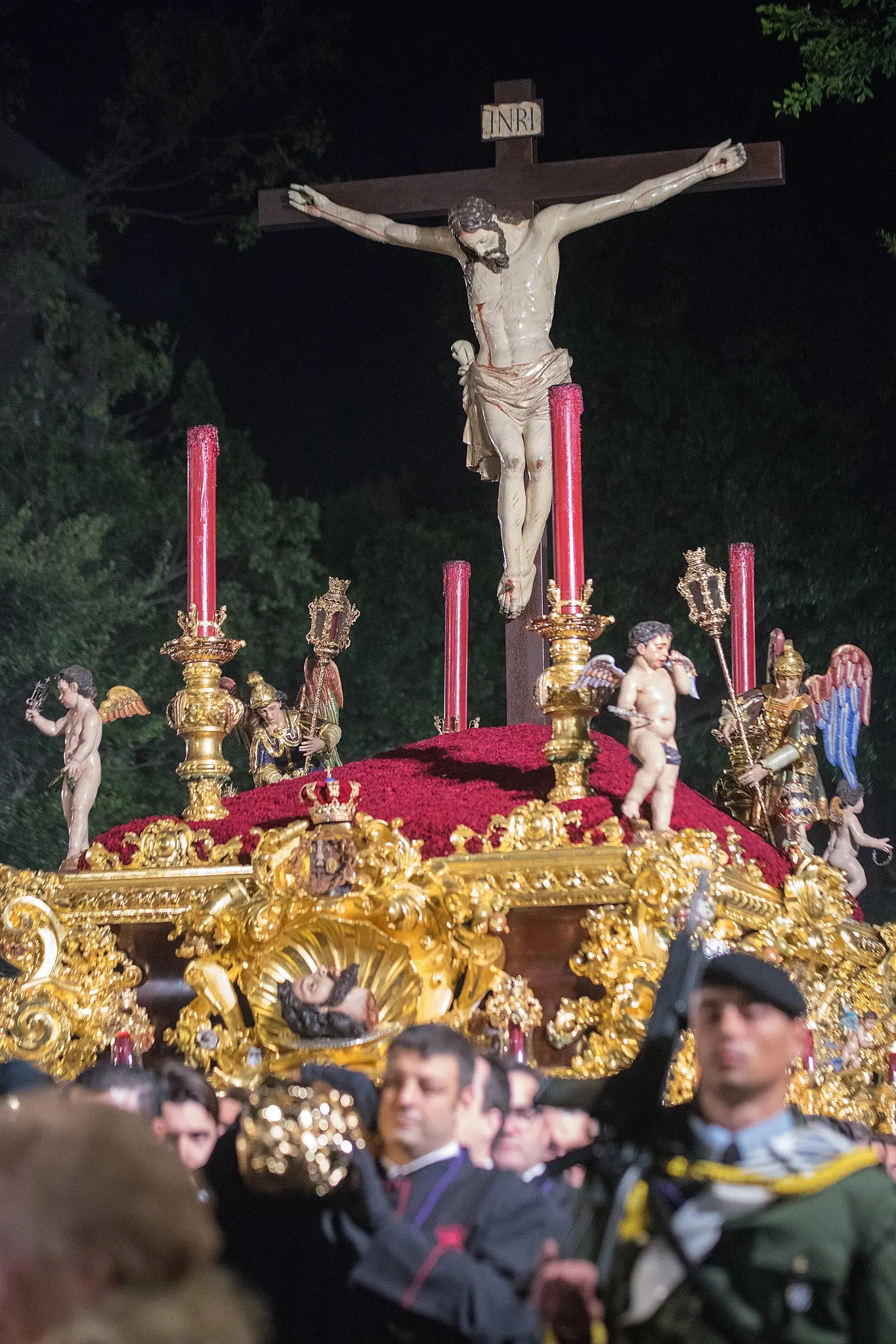 Trono del Santisimo Cristo de Animas de Ciegos Fusionadas