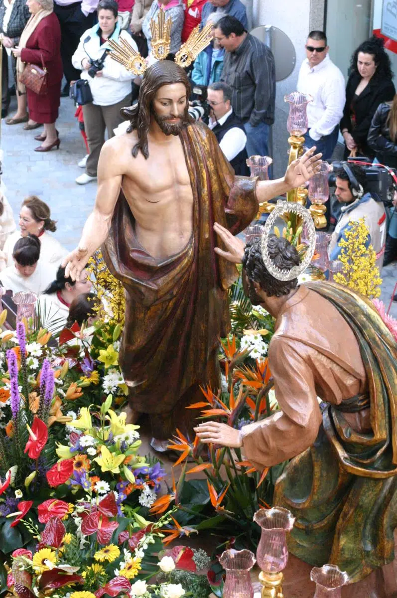 Aparicion de Jesus a Santo Tomas Resucitado