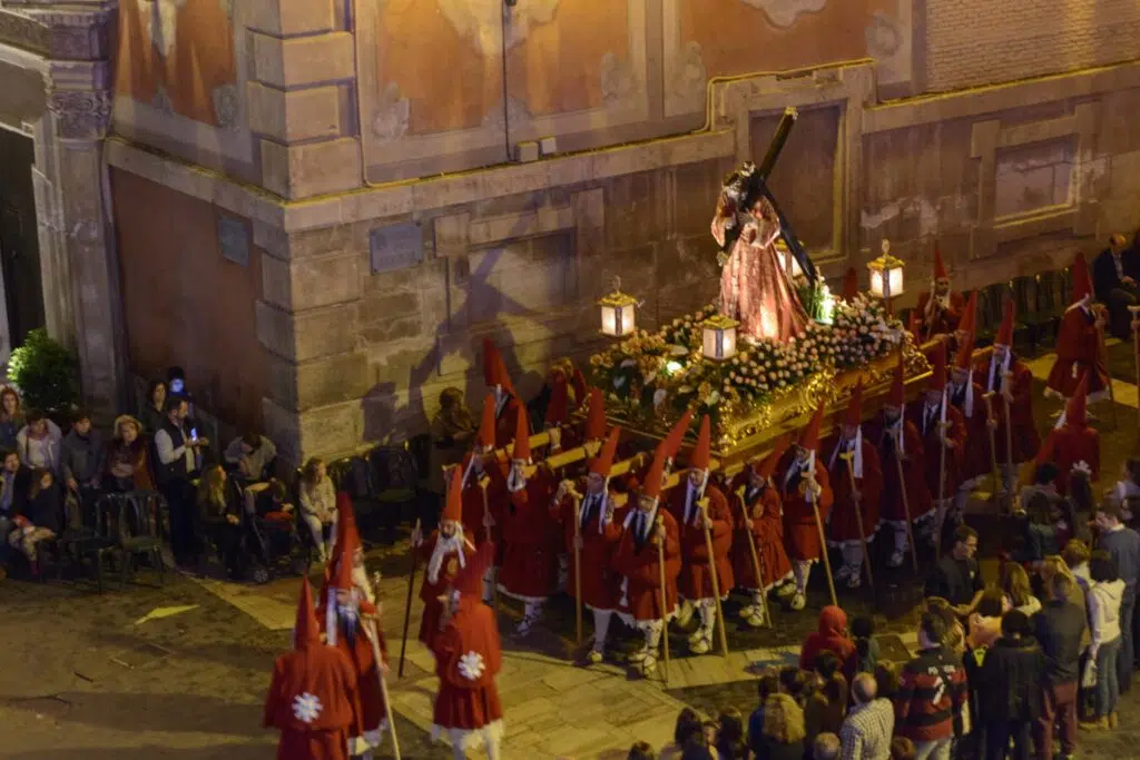 Jesus camino del Calvario La Caridad