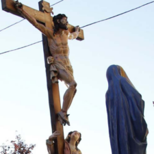 Paso de La Agonía de la Cofradía de Jesús Nazareno de Zamora