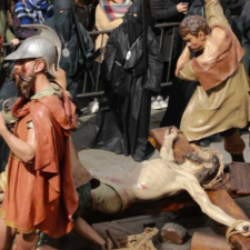 Paso de La Crucifixión de la Cofradía de Jesús Nazareno de Zamora