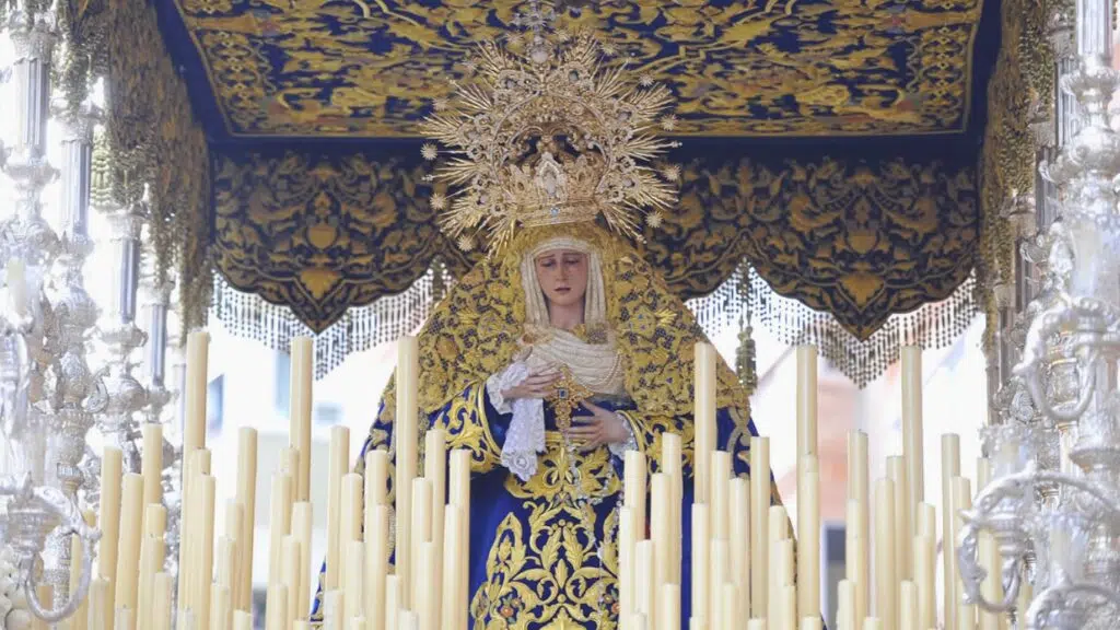 La Virgen del Gran Perdon se suma a las procesiones de Malaga