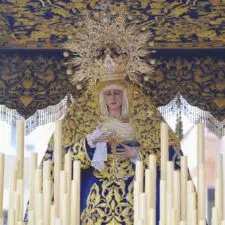 La Virgen del Gran Perdon se suma a las procesiones de Malaga