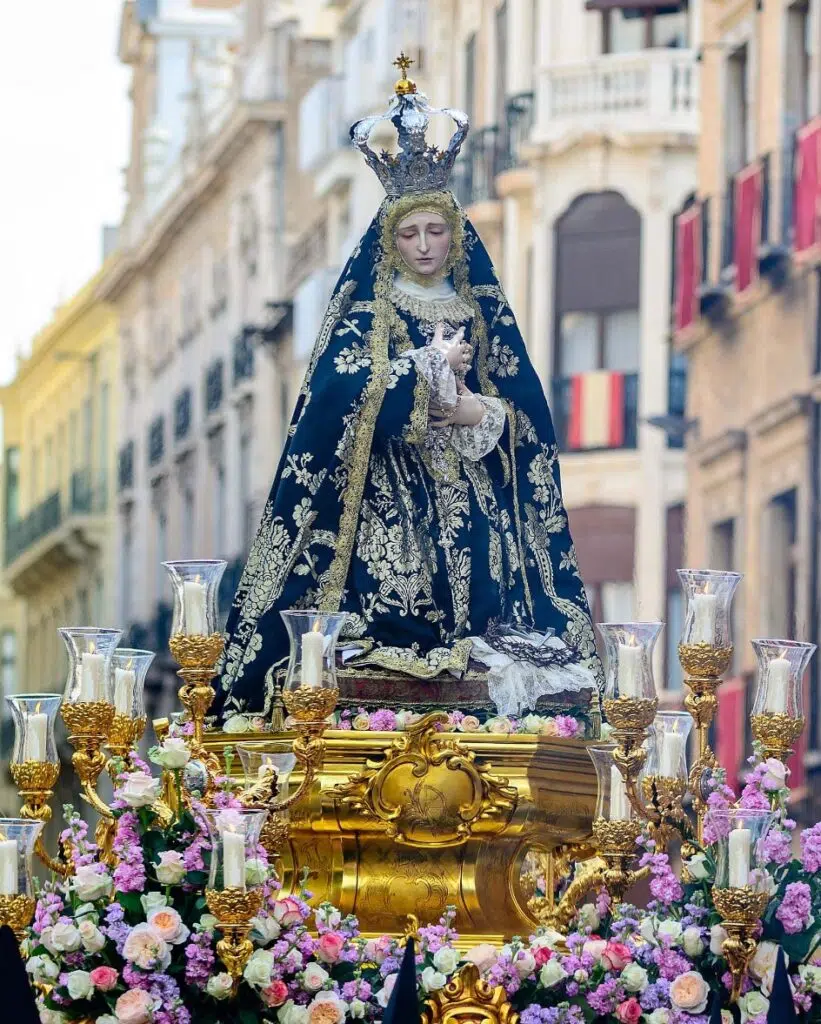 Maria Santisima del Rosario en sus Misterios Dolorosos La Caridad