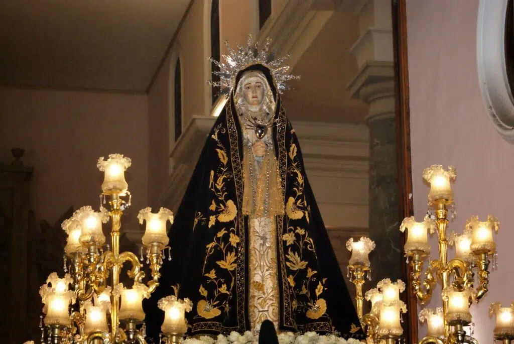 Nuestra Senora la Santisima Virgen de la Soledad Coronada El Perdon