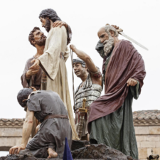 Paso del Prendimiento de Jesús de la Cofradía de la Santa Vera Cruz de Zamora