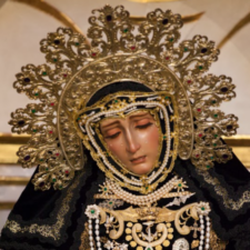 Paso de la Virgen de la Esperanza de la Hermandad de la Esperanza de Granada