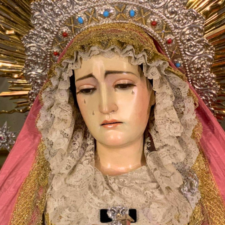 Paso de la Virgen de los Dolores de la Cofradía de los Dolores de Granada