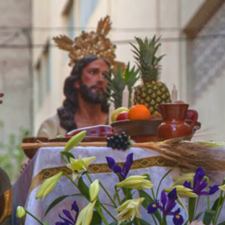 Paso de la Santa Cena (Cofradía Hijos de María)