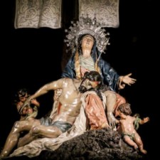 Paso de la Virgen de las Angustias (Cofradía de Servitas)