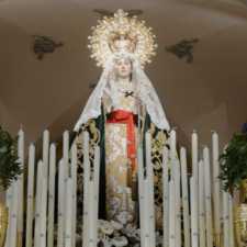 Paso de la Virgen de la Esperanza (Cofradía del Rescate)