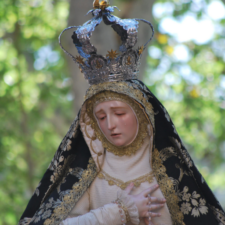 Paso de la Virgen del Rosario (Cofradía de la Caridad)