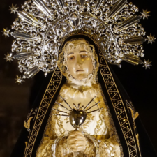 Paso de la Virgen de la Soledad (Cofradía del Perdón)